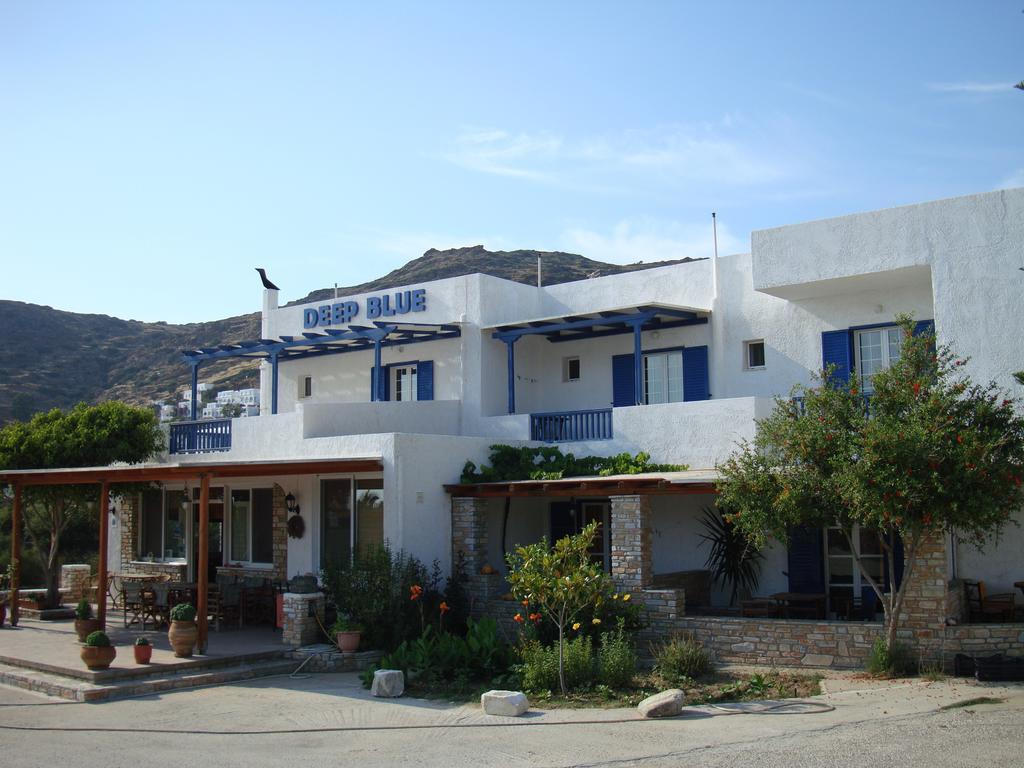 Deep Blue Rooms & Apartments Mylopotas Exterior photo